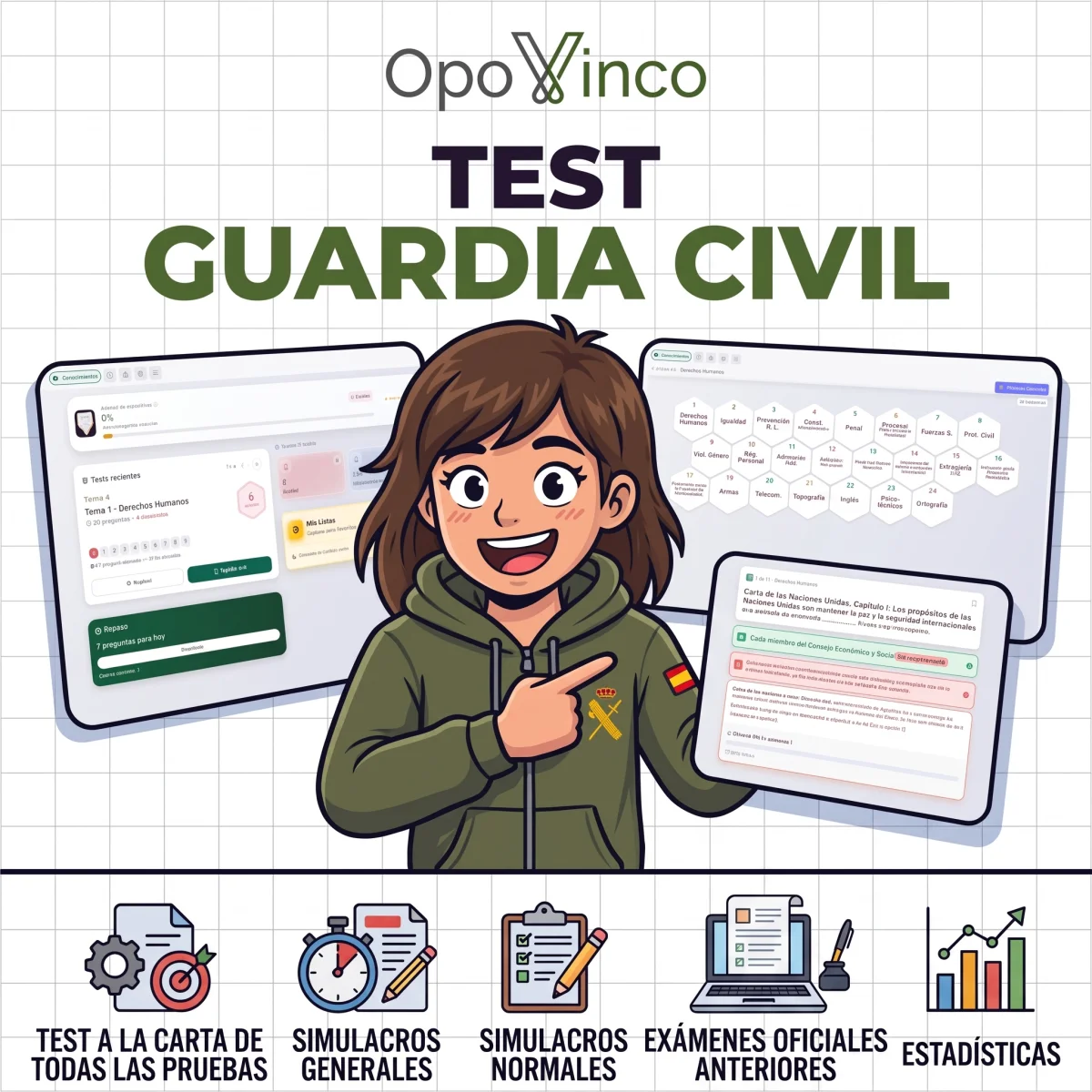 Práctica de test oficial en OpoVinco